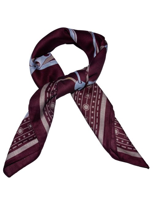 Hovedbilde Intex Skjerf M/Seletøy 70 X 70 Cm. i Bordeaux
