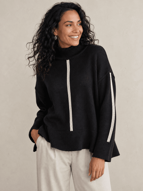 Hovedbilde Boheme Genser i Bomullsmix Black