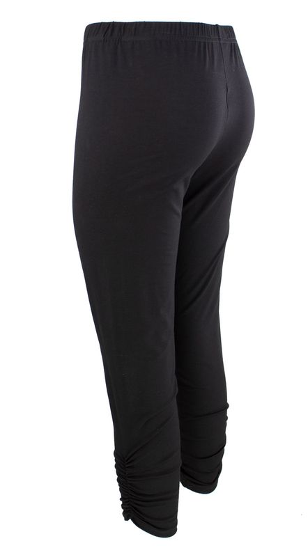 Boheme Tights Elastisk M/Rynker i Black
