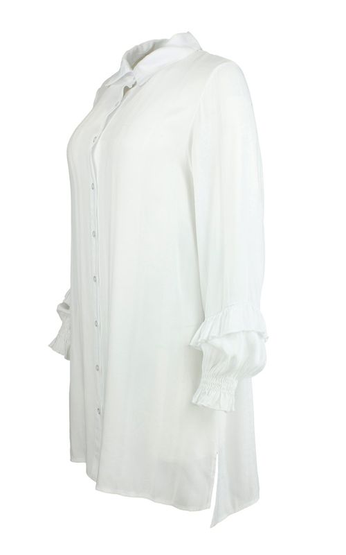 Boheme Skjorte Oversized Offwhite