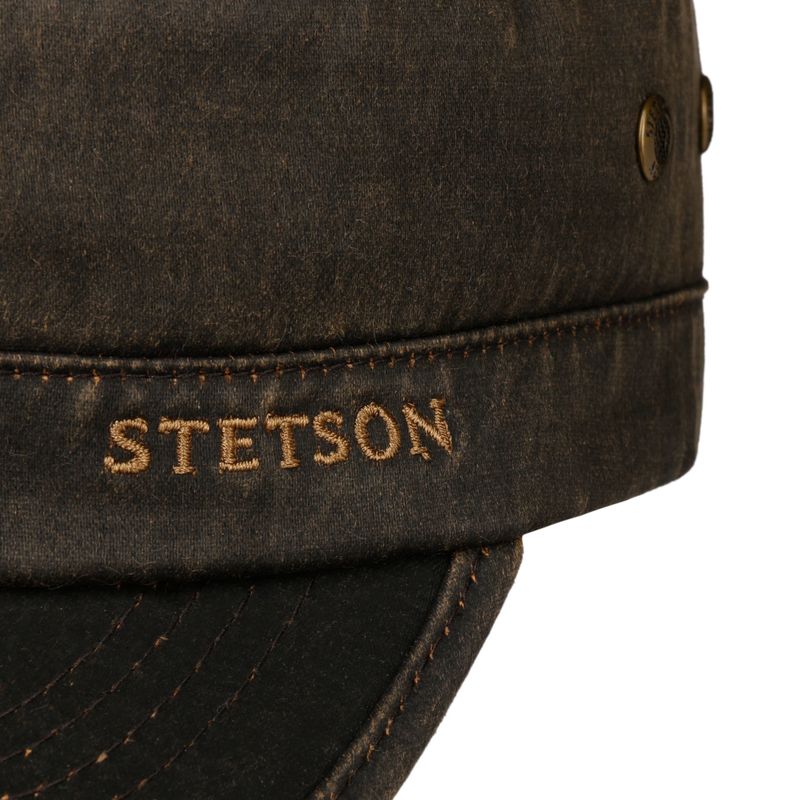 Stetson Army Cap Sort og Brun