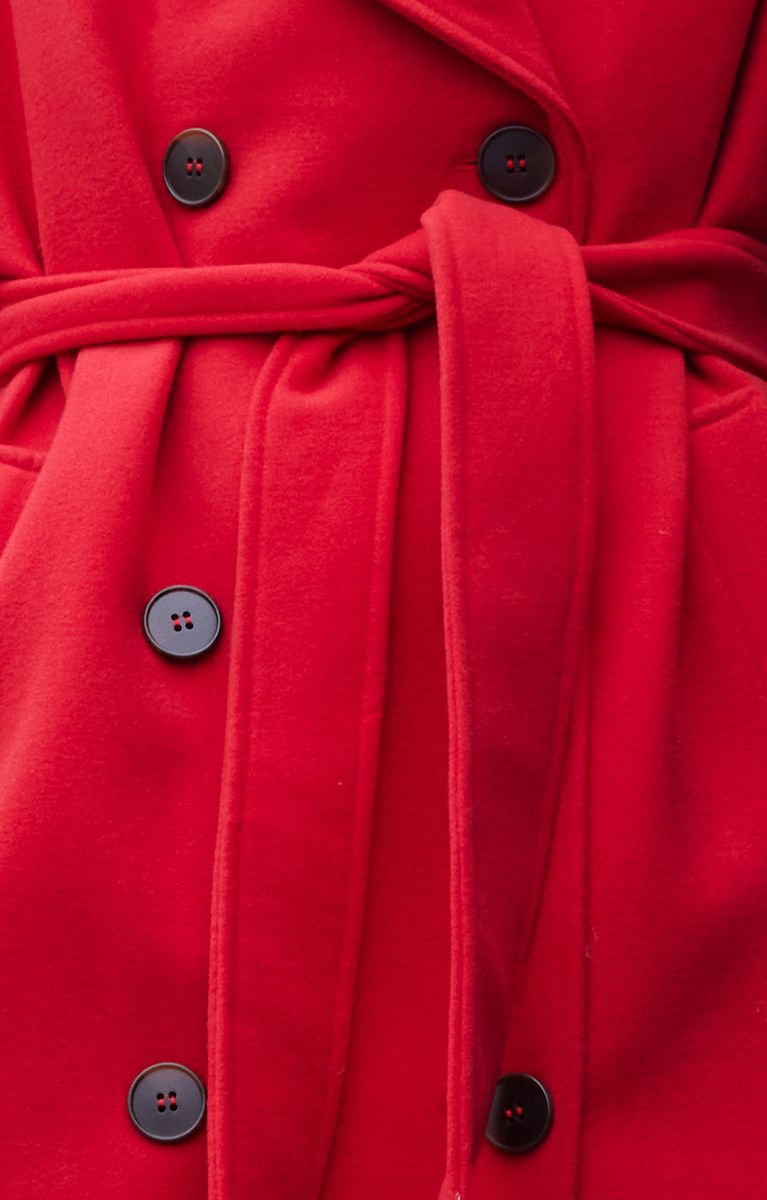 Normann Kåpe i Tomato Red