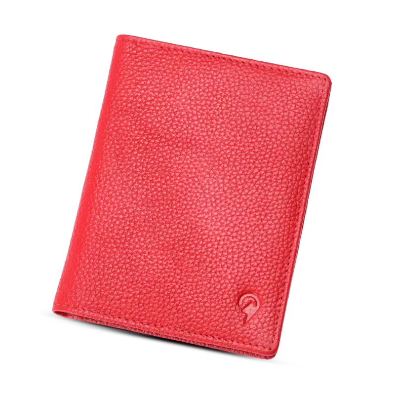 North Pioner Passport Cover i Skinn 3 Farger