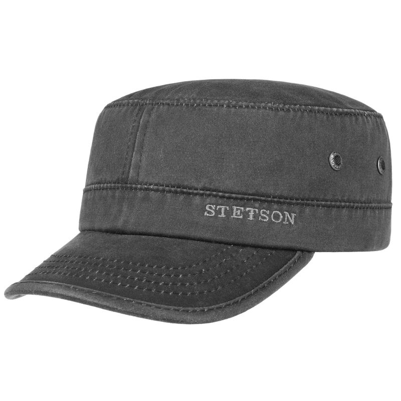 Stetson Army Cap Sort og Brun