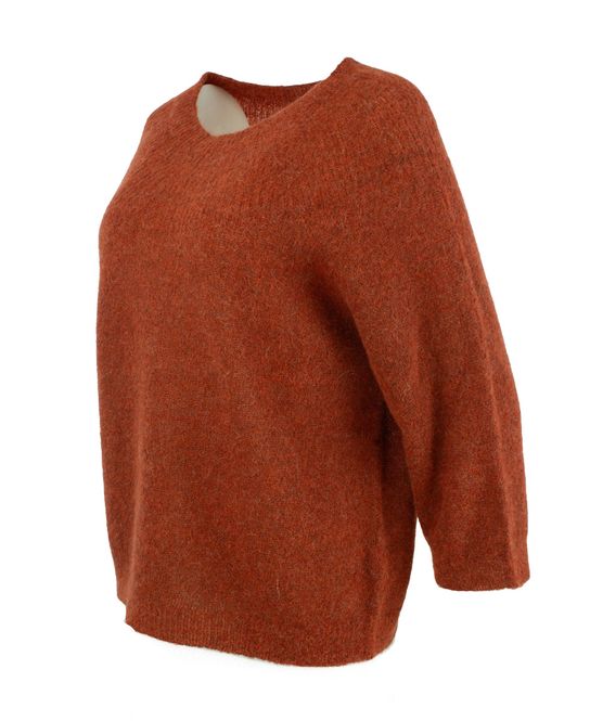 Hovedbilde Boheme Genser i Alpakka/Ull/Viscose Burnt Orange