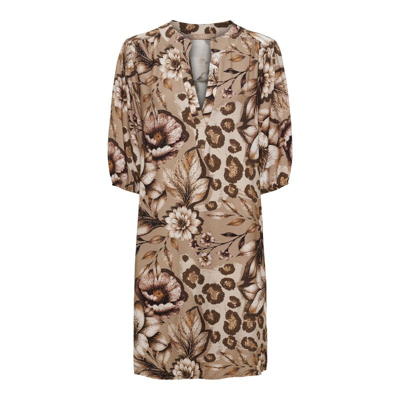Marta MdcGoldie Kjole i Kamel Print
