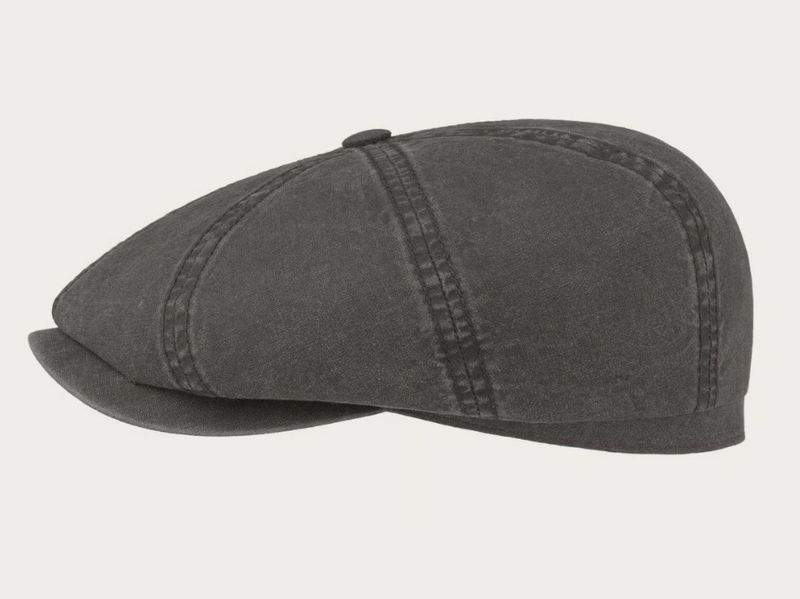 Stetson Hatteras Delave Organic Cotton Black