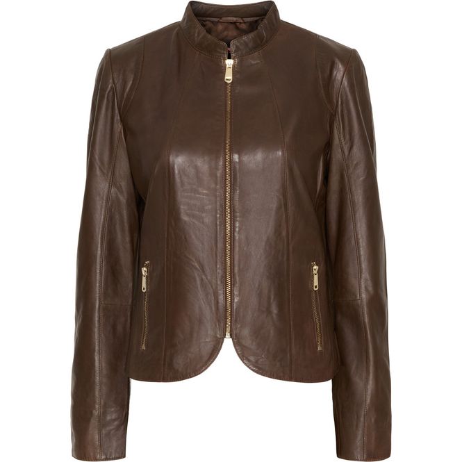 Hovedbilde BTF-CPH Biker Skinnjakke i Espresso
