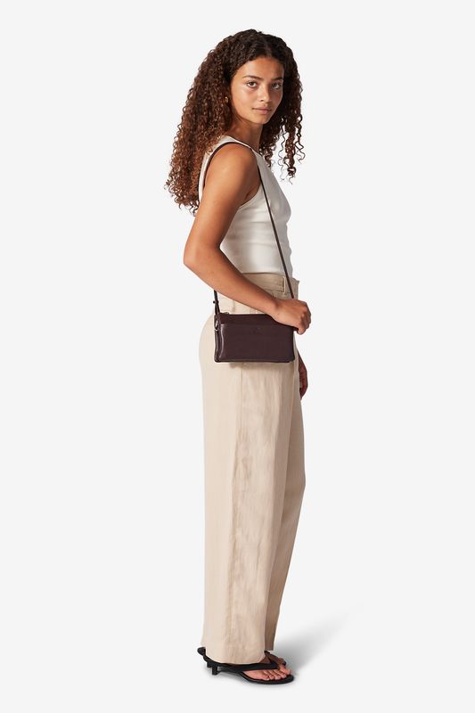 Adax Nellie Combi Clutch Burgundy